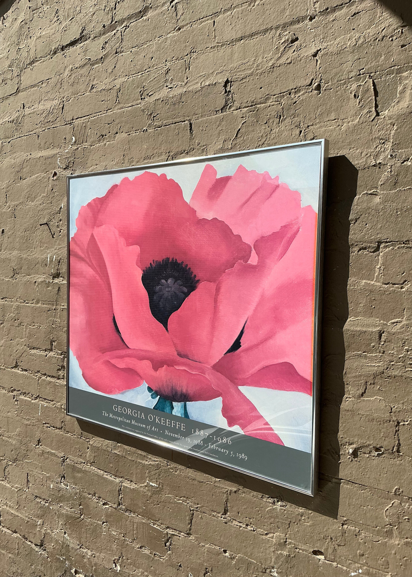 GOODWOOD Georgia O'Keeffe Exhibition Poster