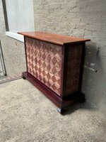 GOODWOOD Vintage Seagrass & Teak Bar