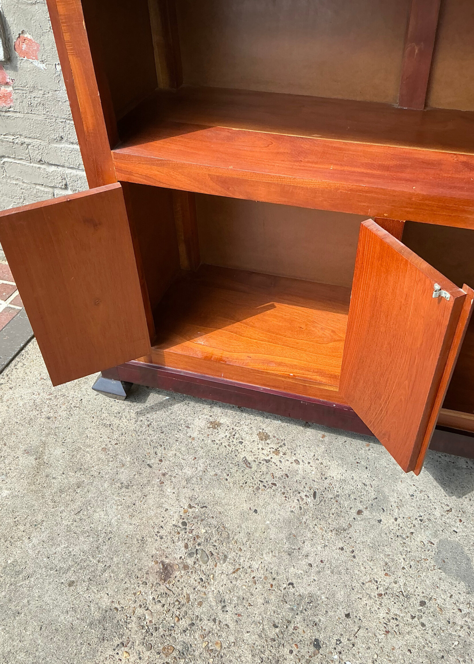 GOODWOOD Vintage Seagrass & Teak Bar