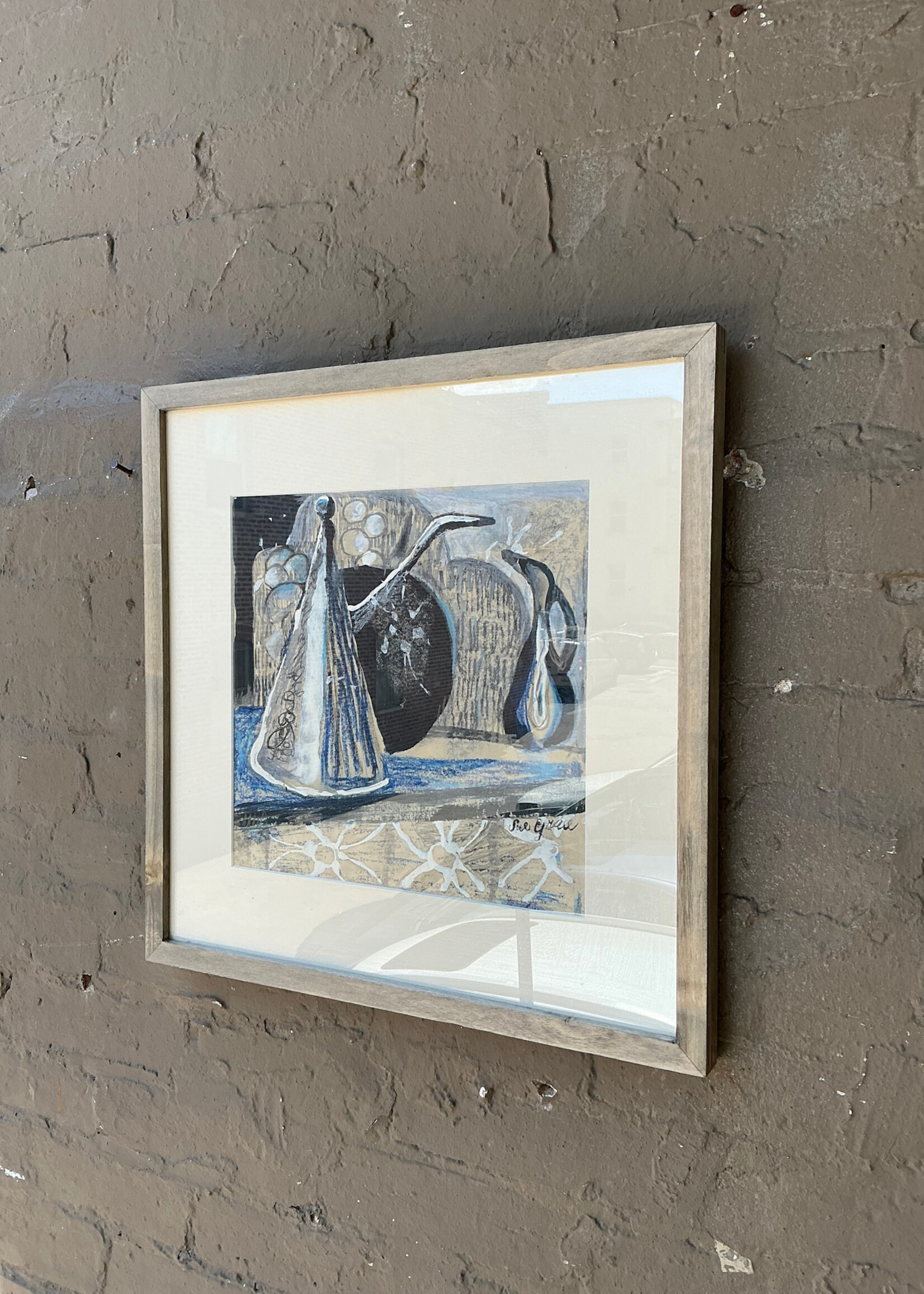 GOODWOOD Mixed Media on Paper, Sue Grace