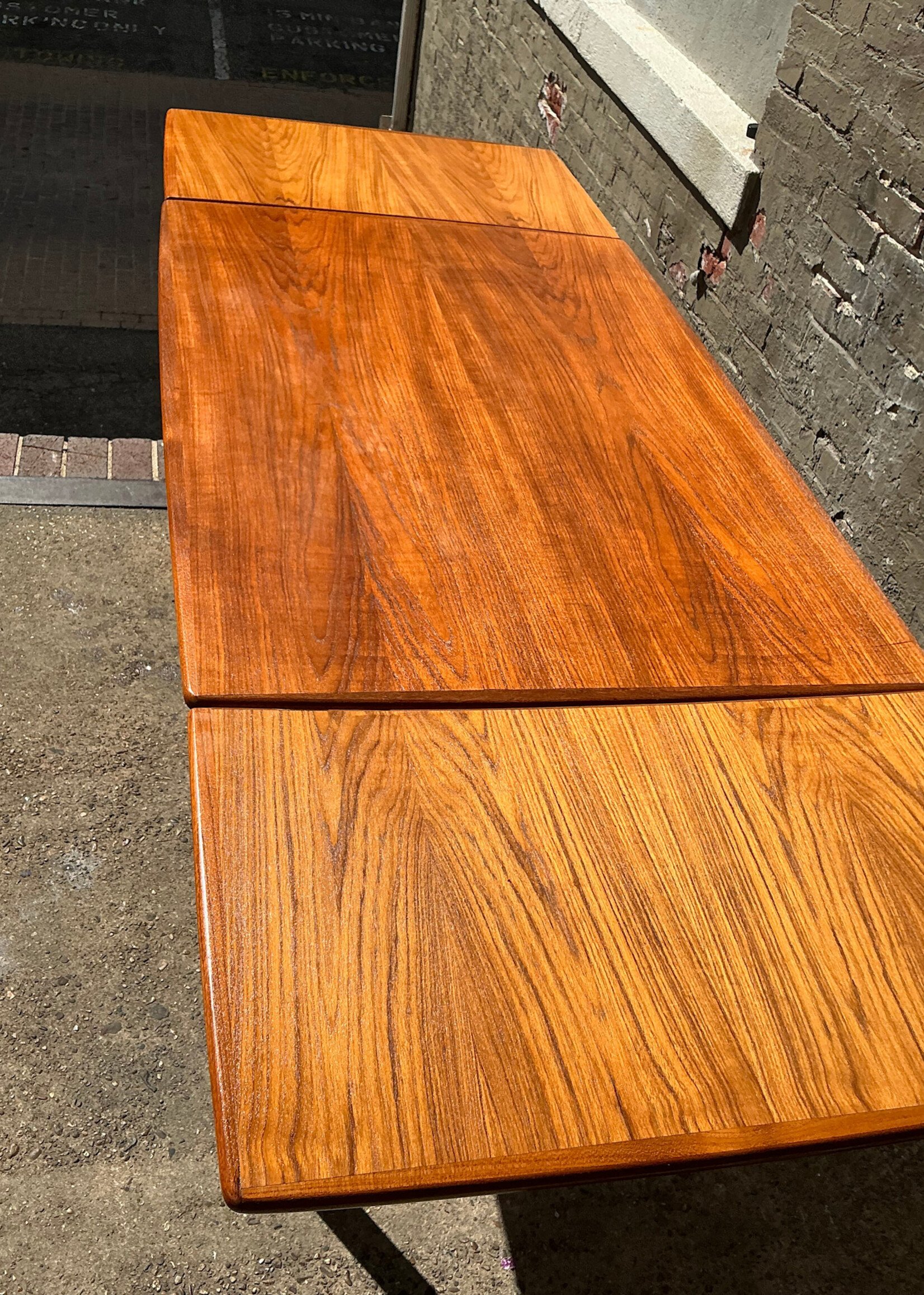 GOODWOOD Danish Modern Draw Leaf Table