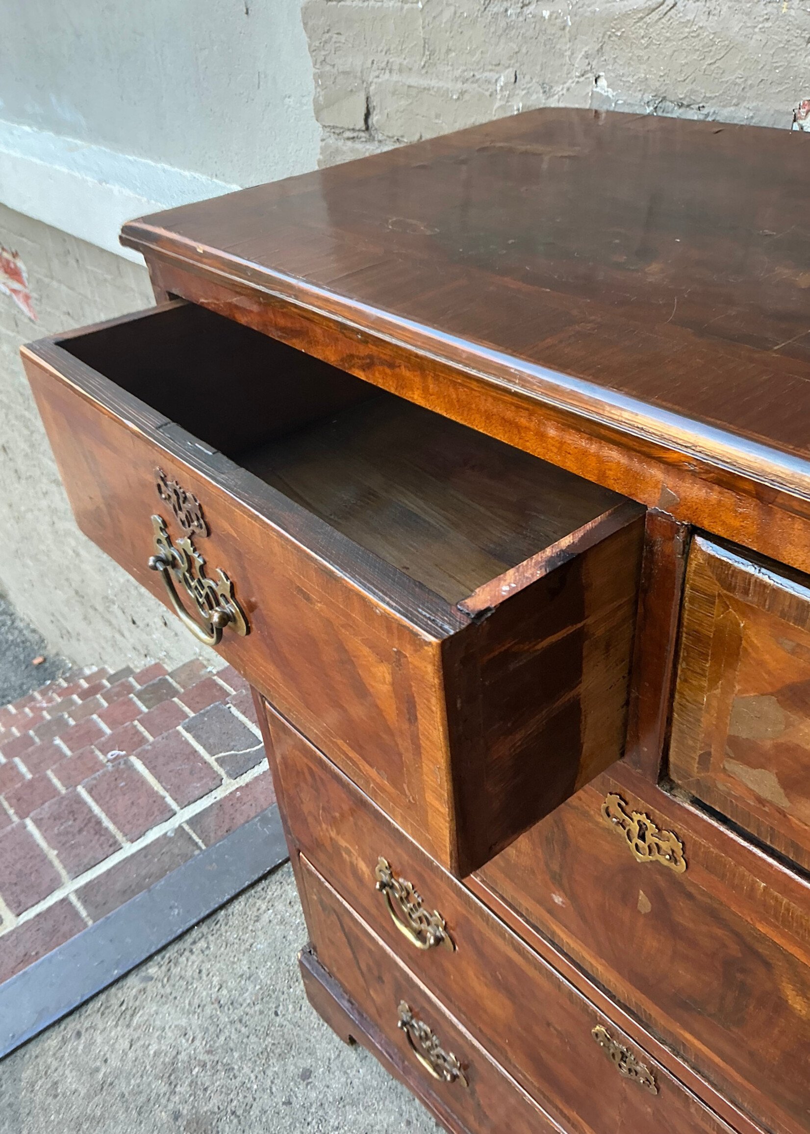 GOODWOOD George III Yewwood Chest of Drawers