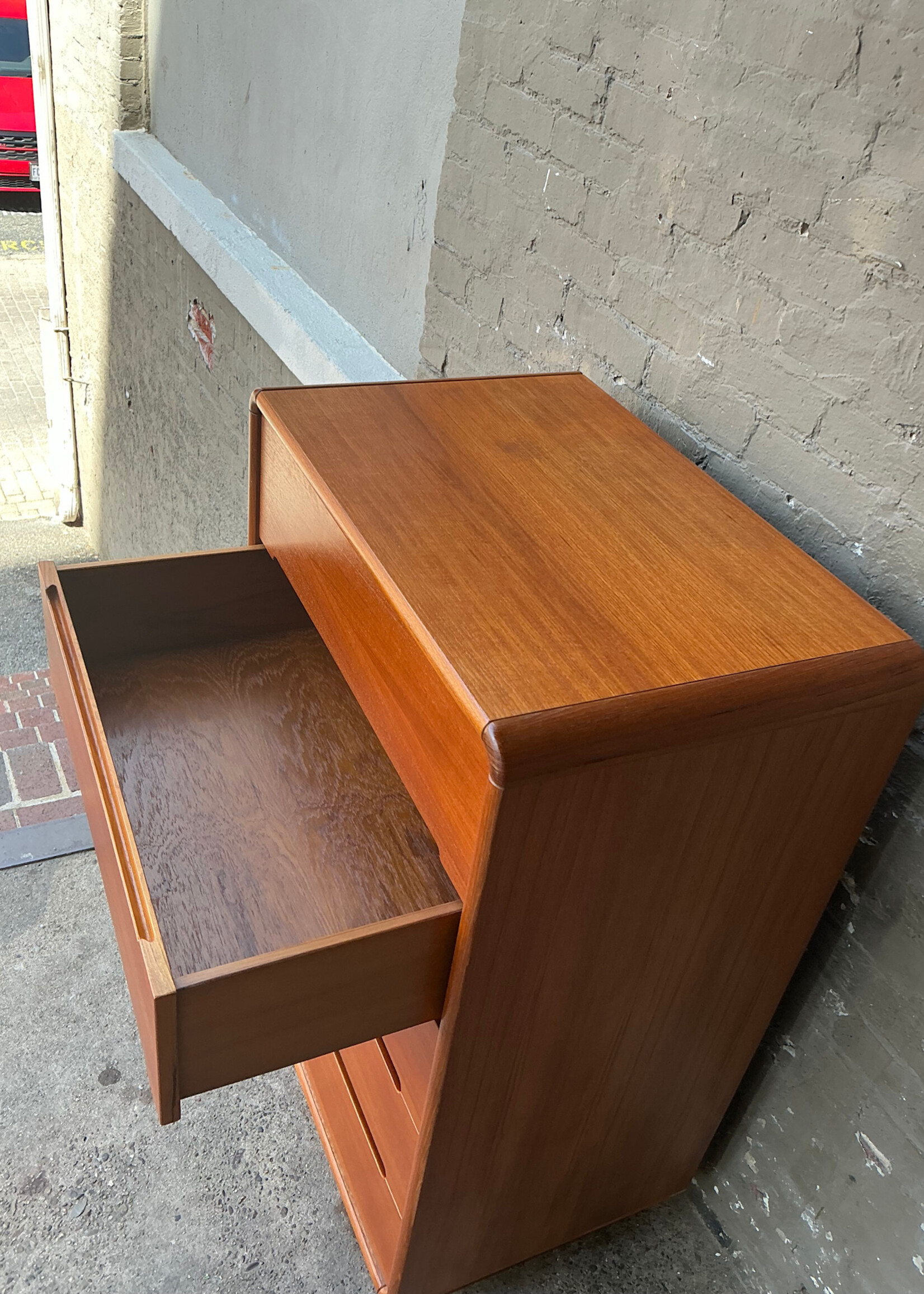 GOODWOOD MCM Teak Chest of Drawers