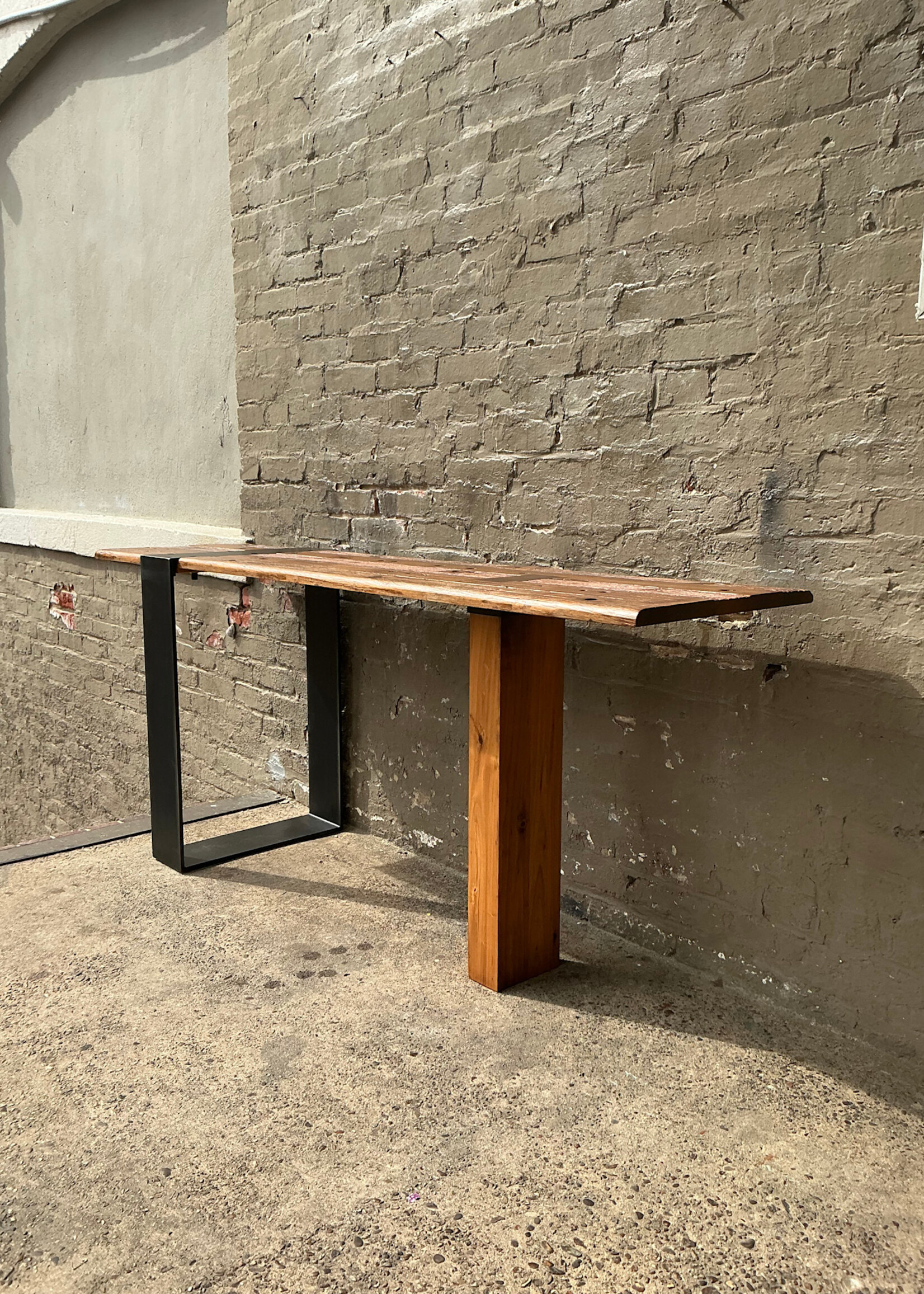 GOODWOOD Reclaimed Wood & Iron Console