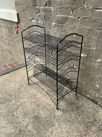 GOODWOOD Vintage Wire Record Shelf