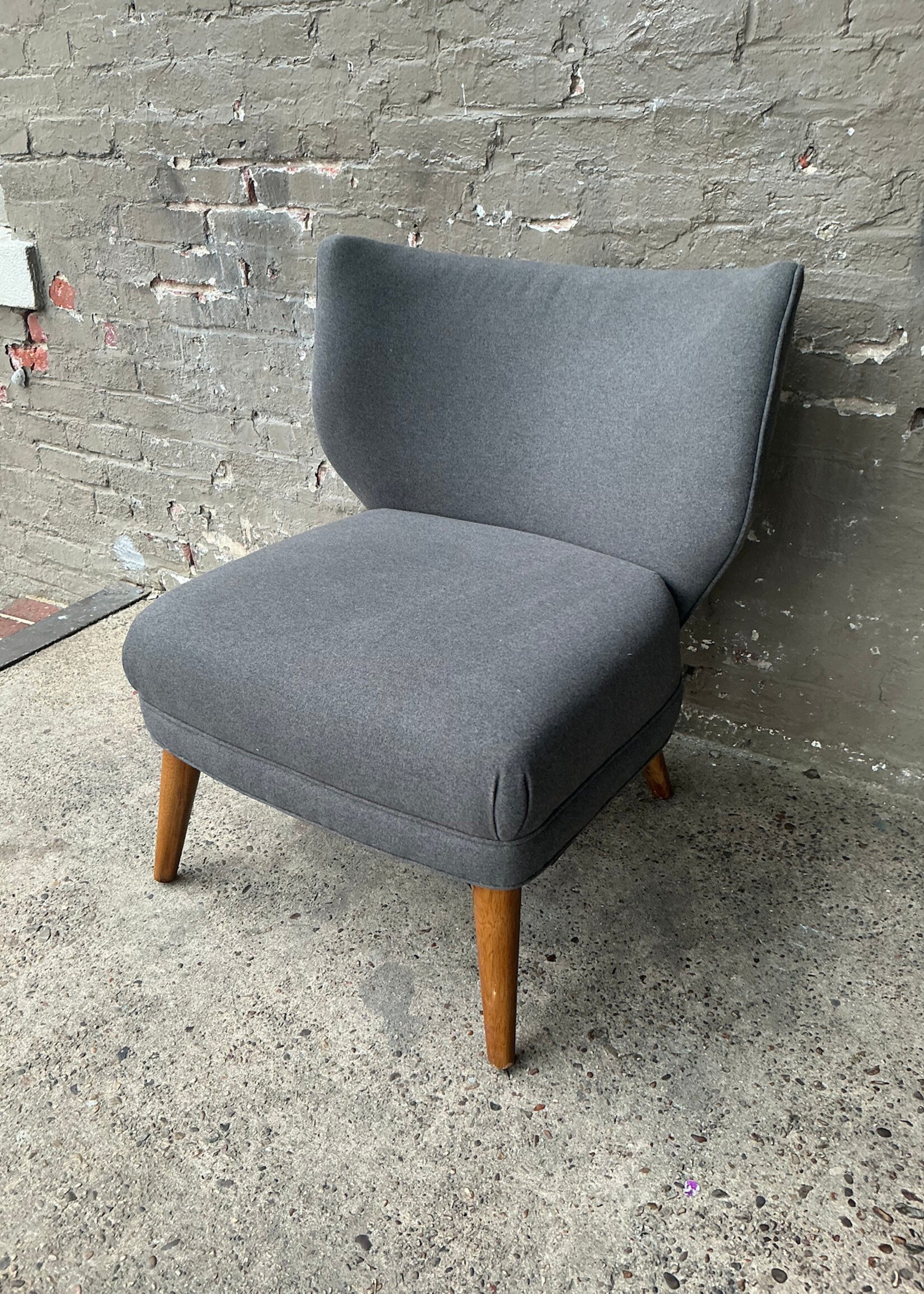GOODWOOD Pair of West Elm Slipper Chairs