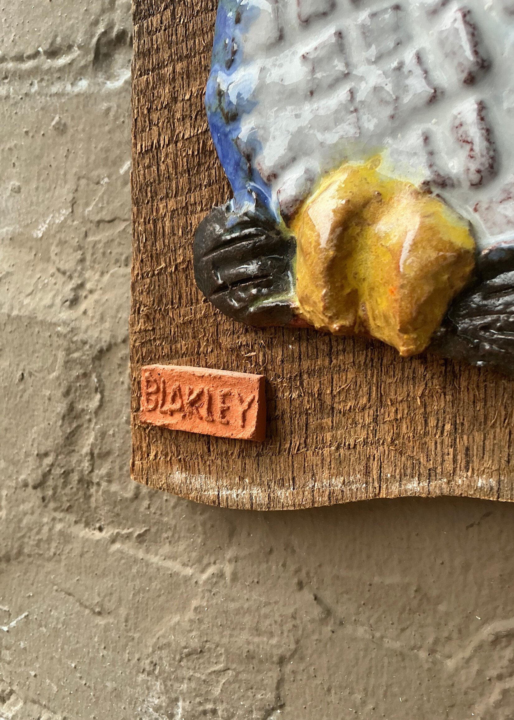 GOODWOOD Pottery Owl on Board, Blakley