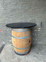 GOODWOOD French Wine Barrel with Slate Top Table