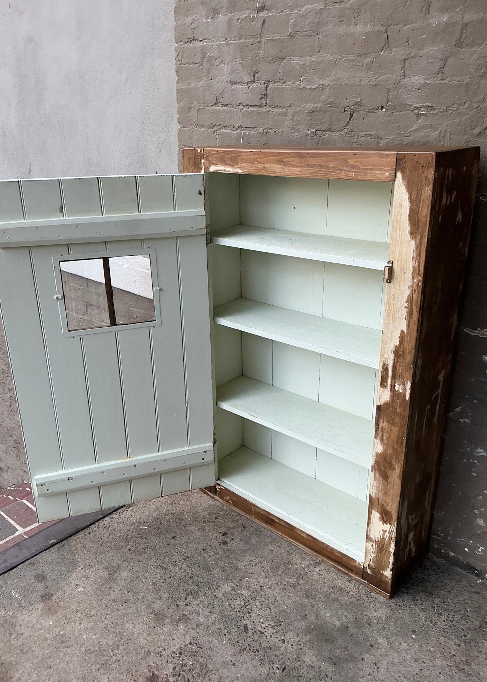 GOODWOOD Antique Beadboard Cupboard