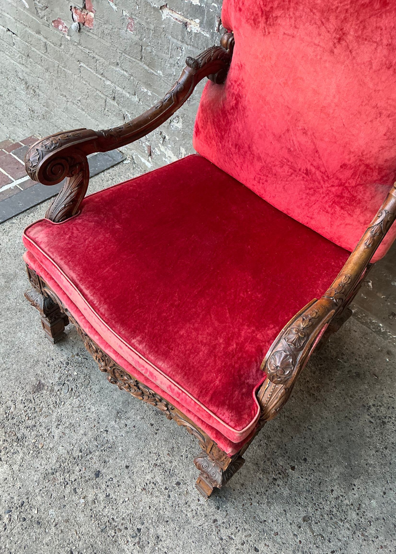 GOODWOOD Antique Jacobean Style Armchair