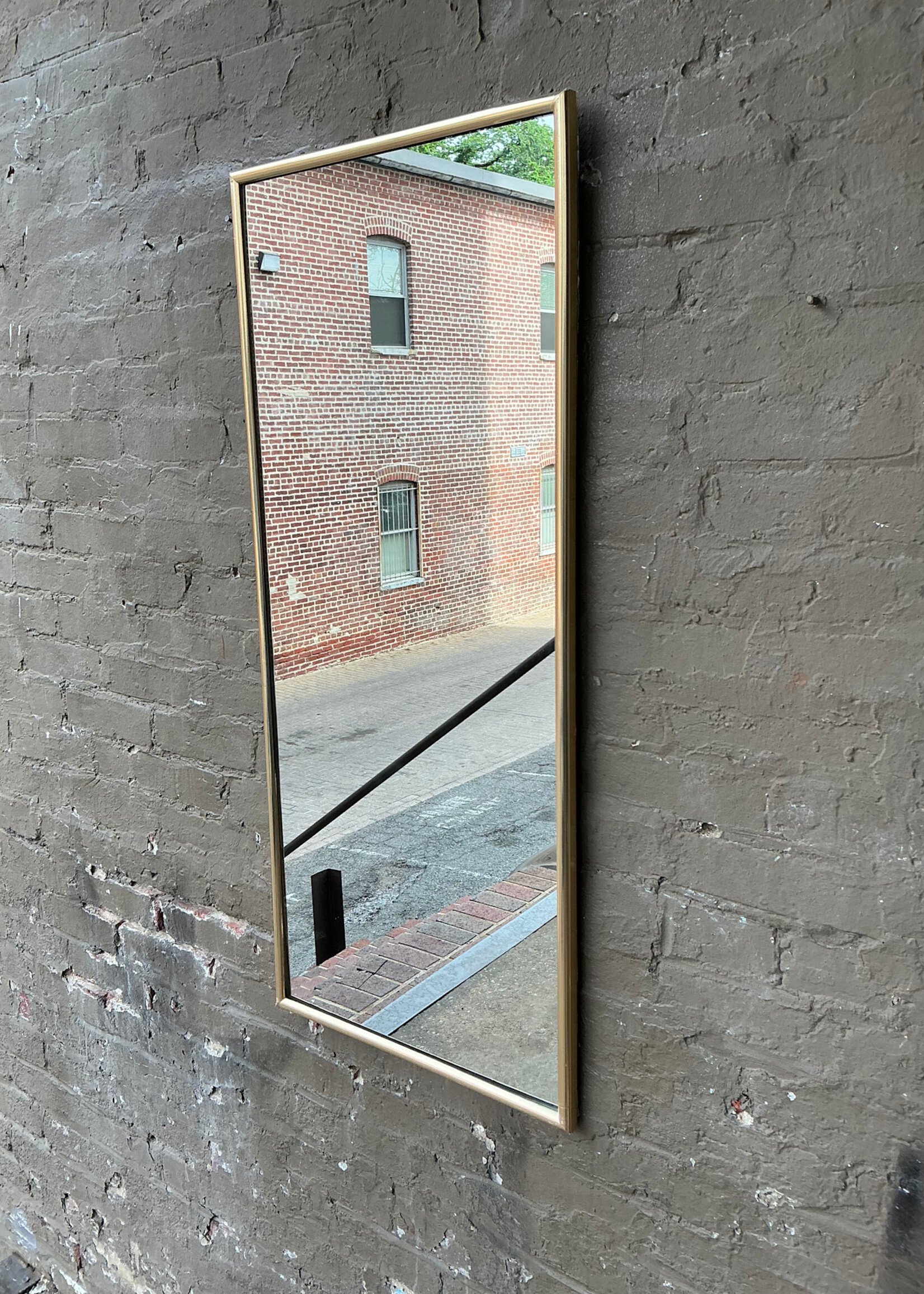 GOODWOOD Brass Mirror