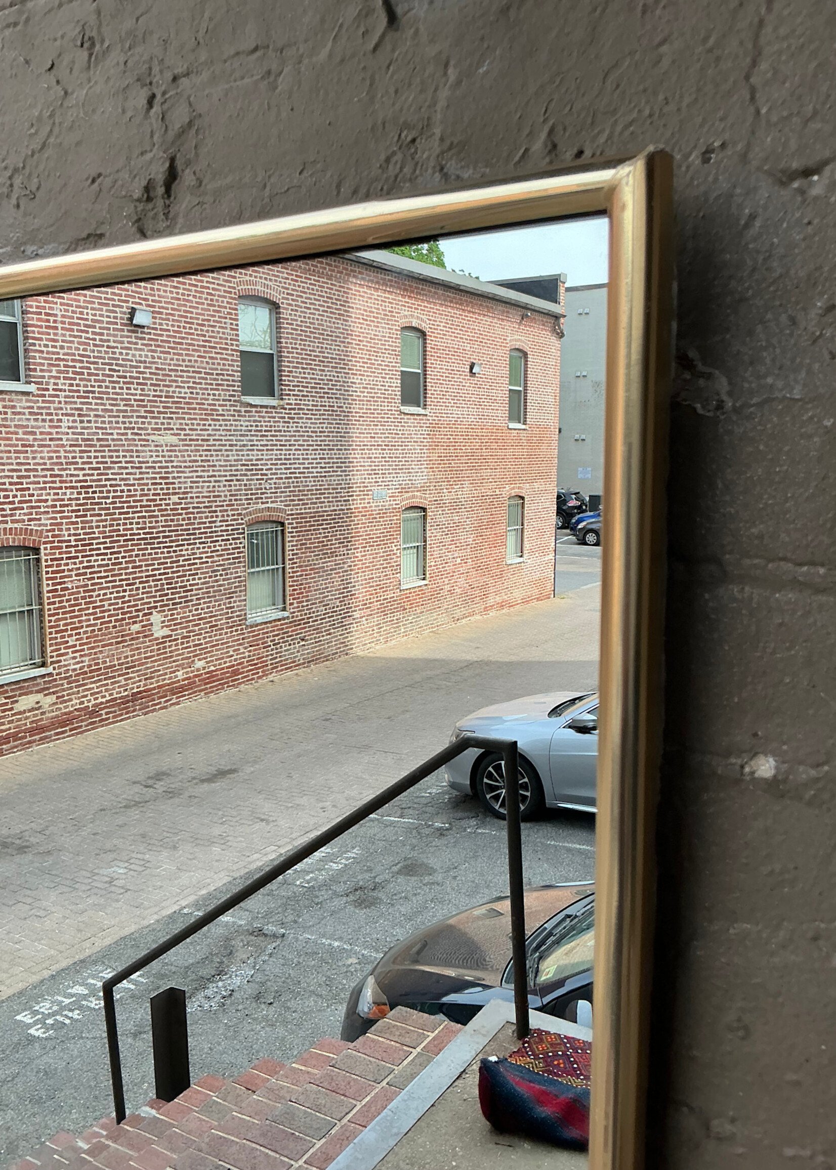 GOODWOOD Brass Mirror