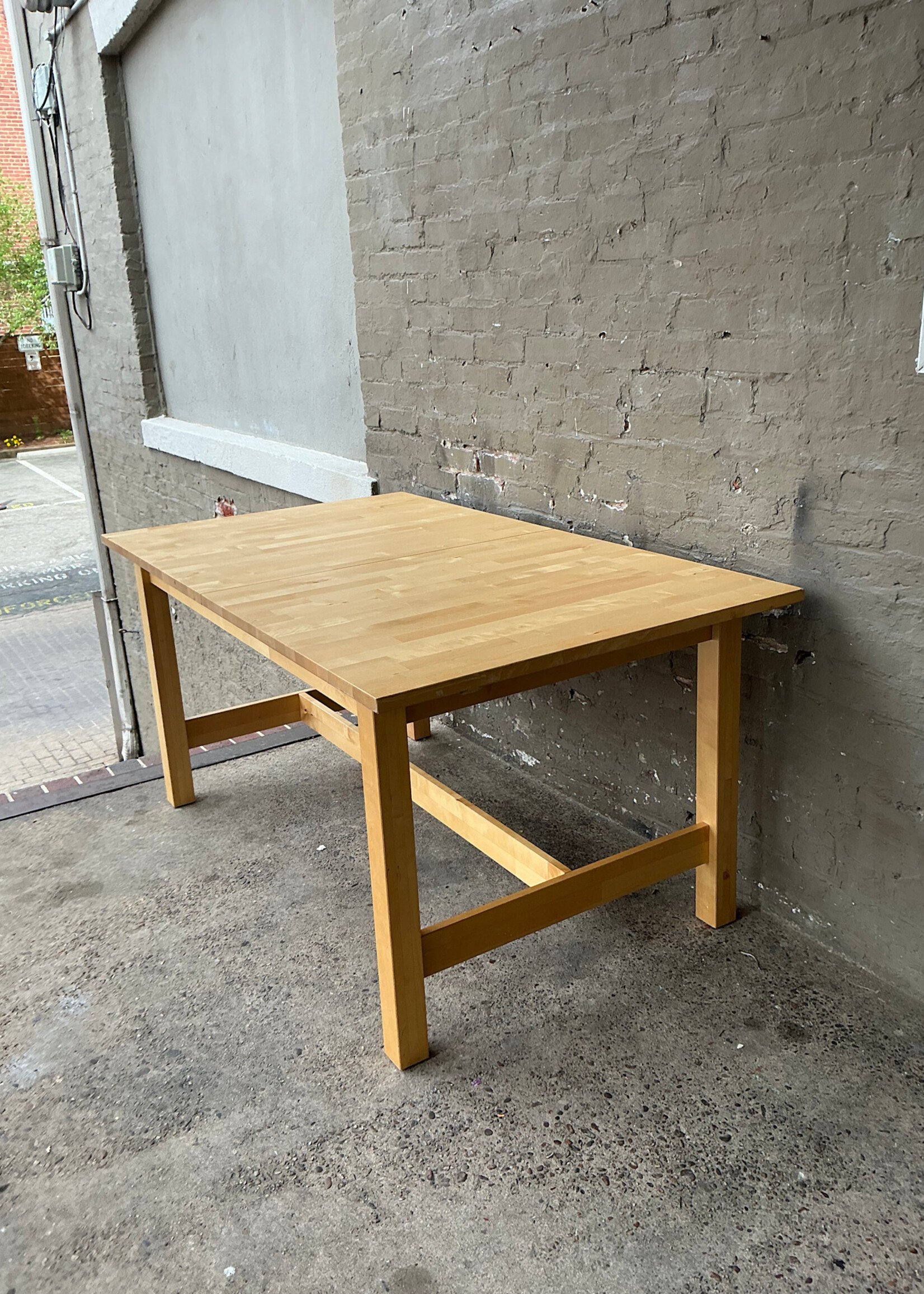 GOODWOOD Ikea Maple Extension Table
