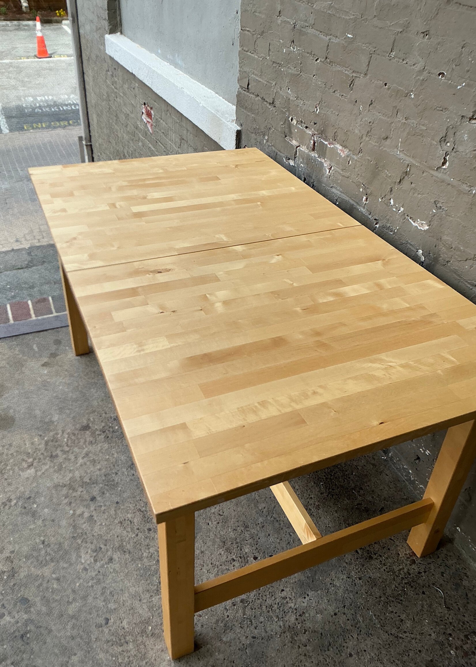 GOODWOOD Ikea Maple Extension Table