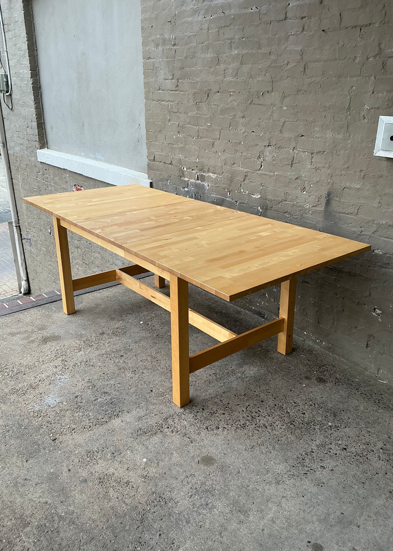 GOODWOOD Ikea Maple Extension Table