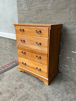 GOODWOOD MCM Ranch Oak Chest of Drawers