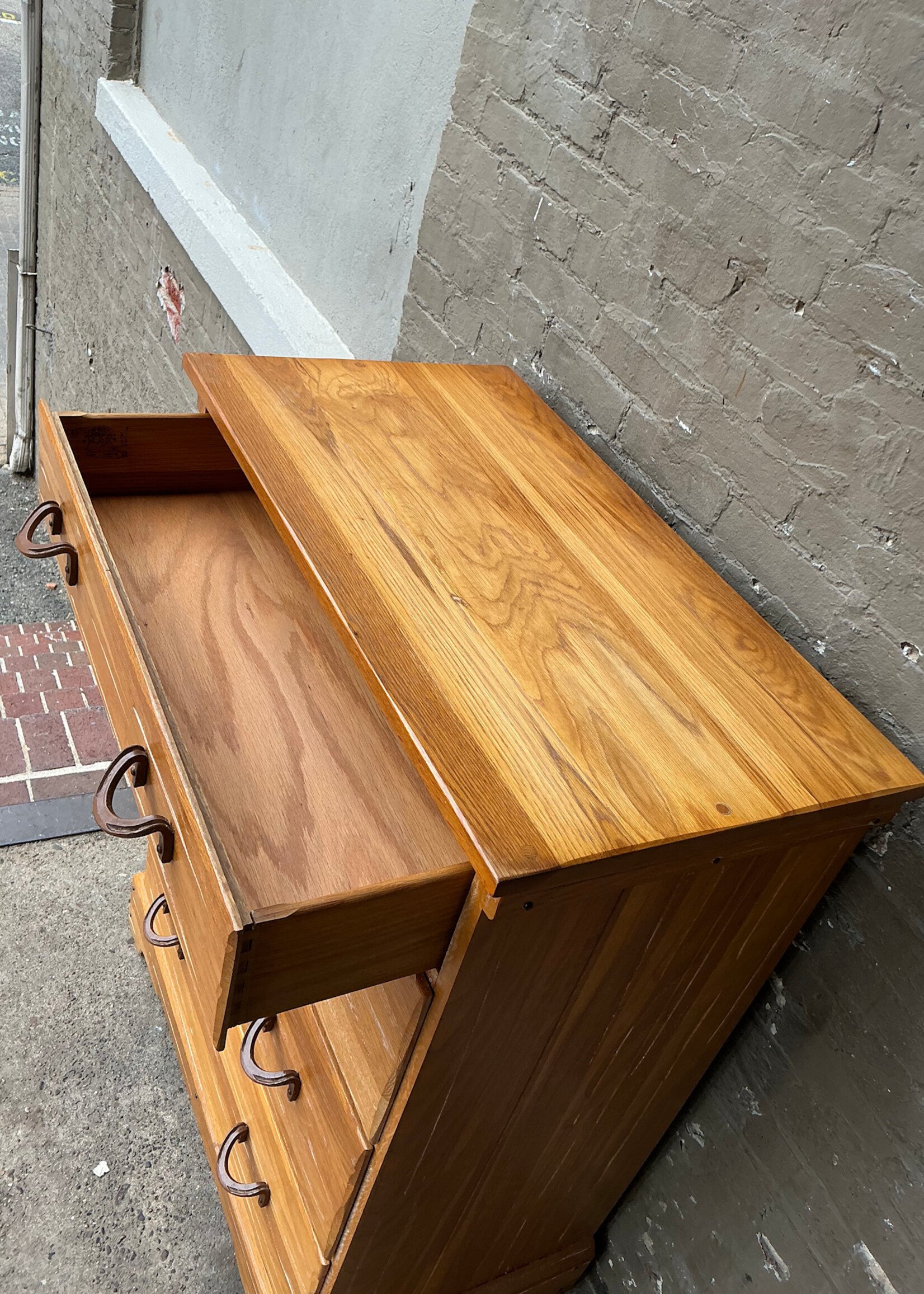 GOODWOOD MCM Ranch Oak Chest of Drawers