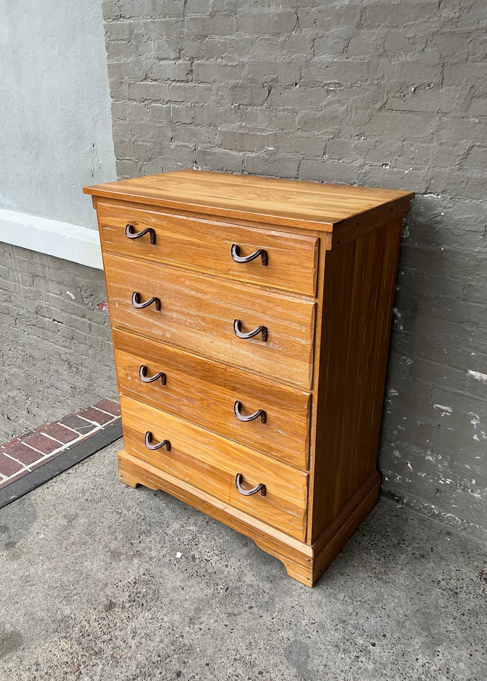 GOODWOOD MCM Ranch Oak Chest of Drawers