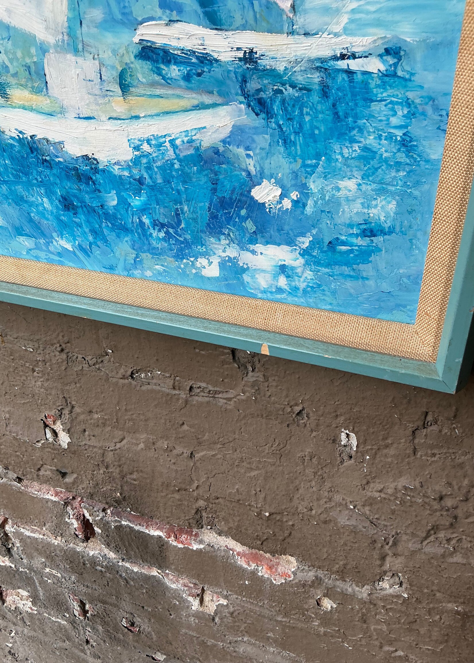 GOODWOOD MCM Sailboats, Oil on Board