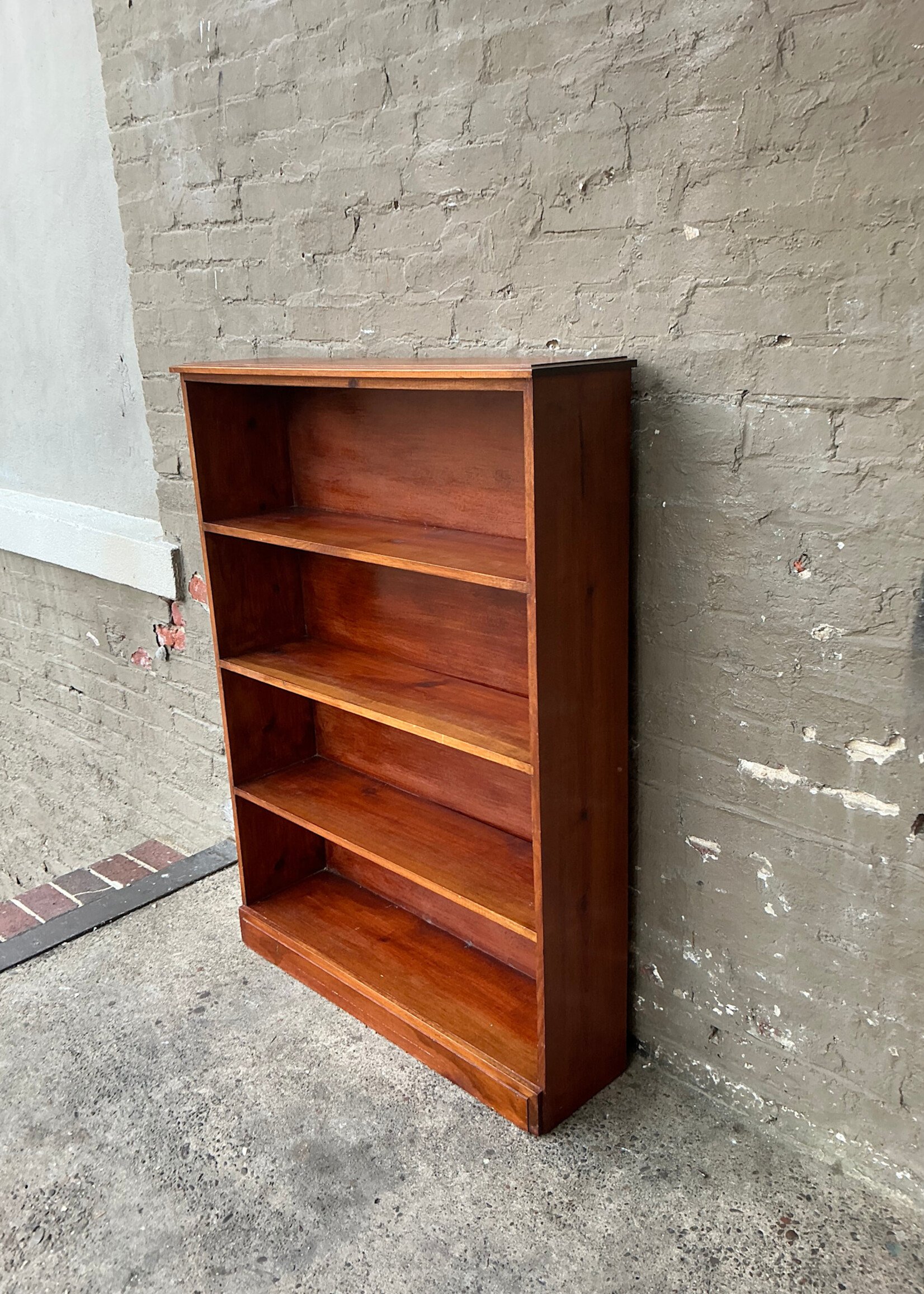 GOODWOOD Vintage Stained Pine Bookshelf
