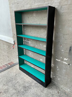 GOODWOOD Peacock Blue & Black Vintage Shelf