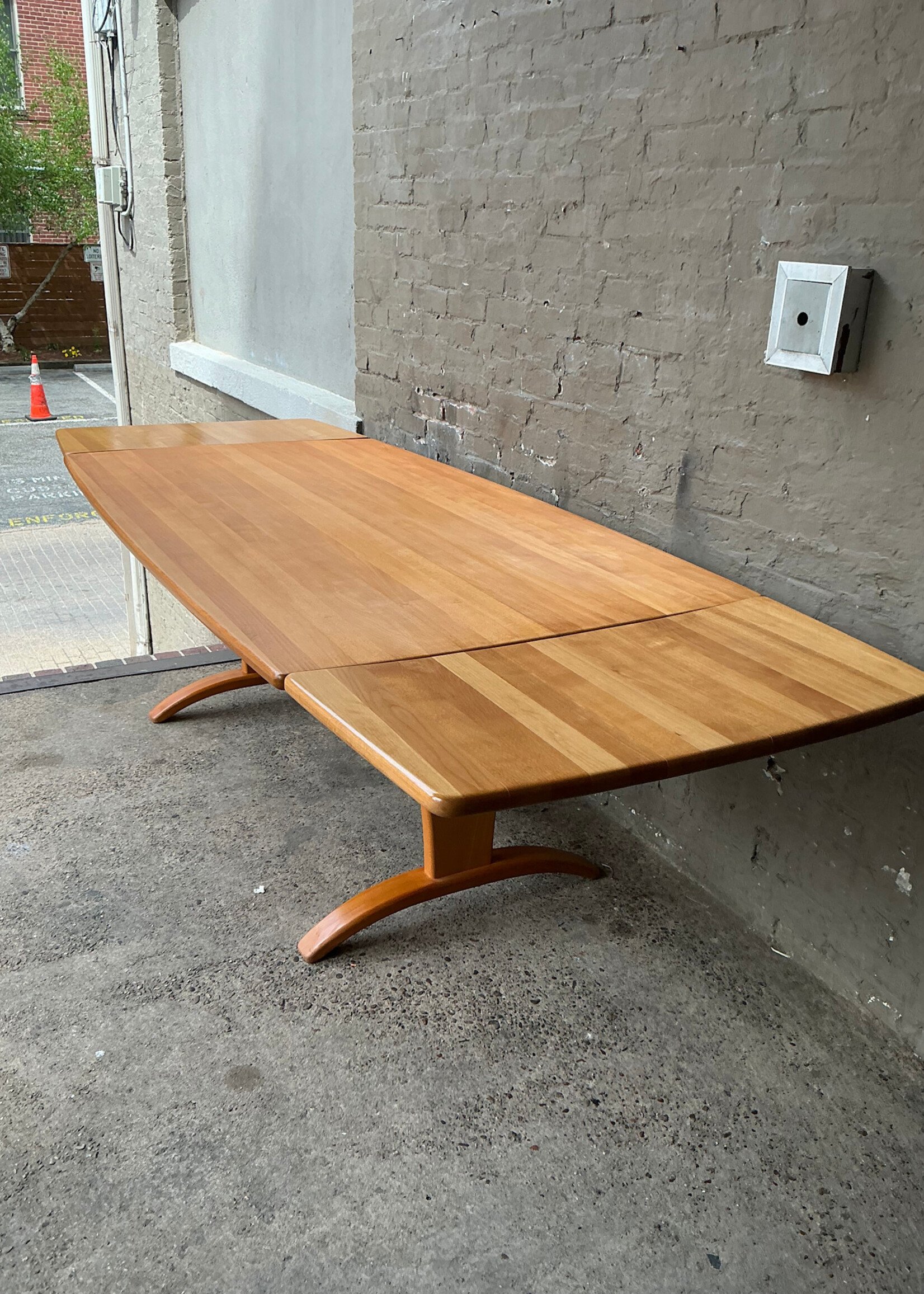 GOODWOOD Bench Made Solid Beech Dining Table