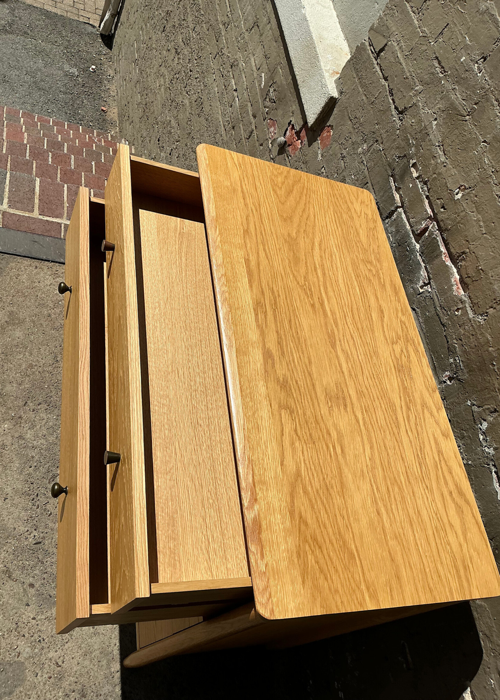 GOODWOOD Modern Oak 4 Drawer Chest