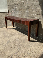 GOODWOOD Leather Strap Bench