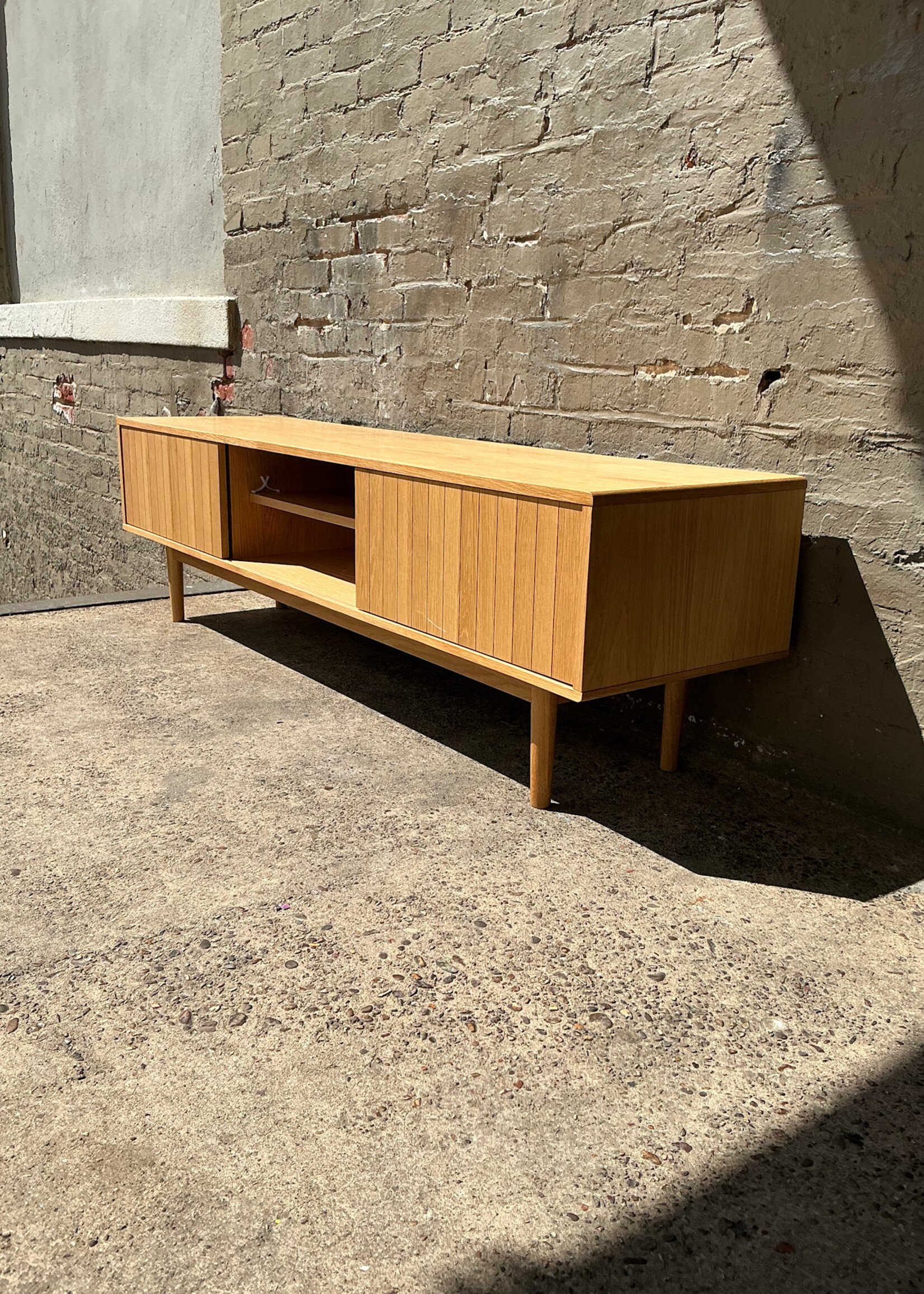 GOODWOOD Modern Oak Media Console