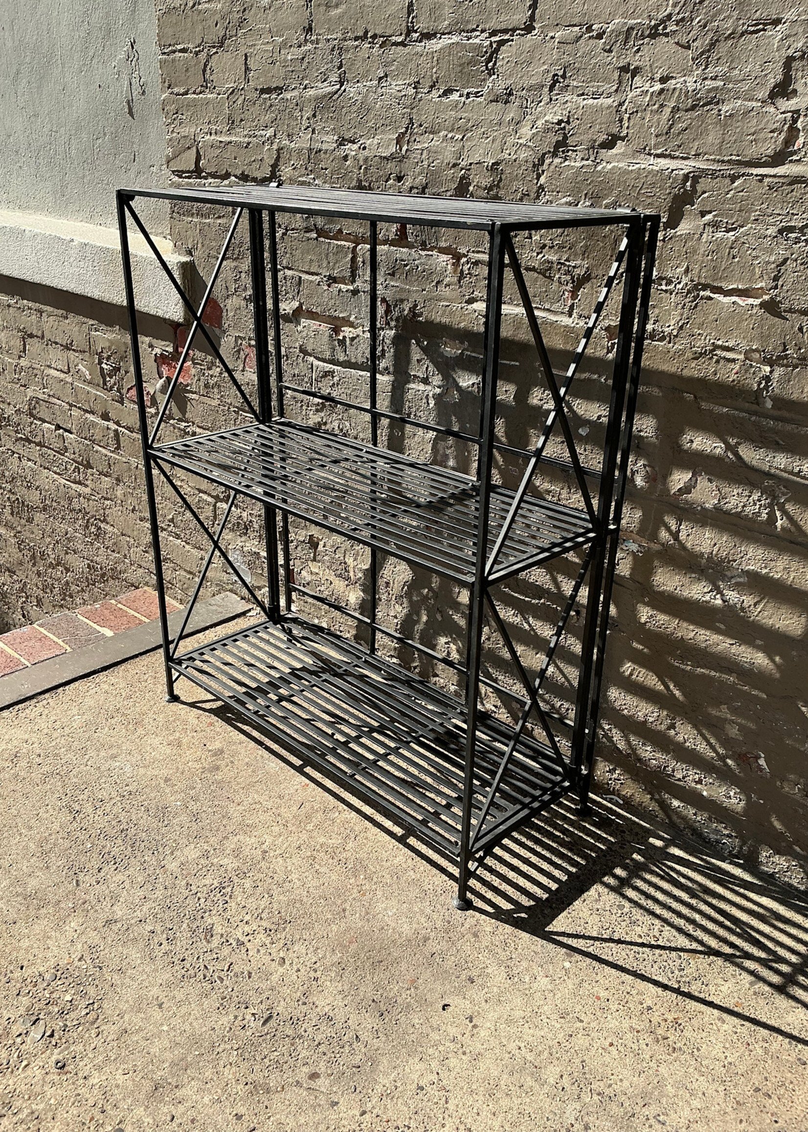 GOODWOOD Modern Metal Folding Shelf