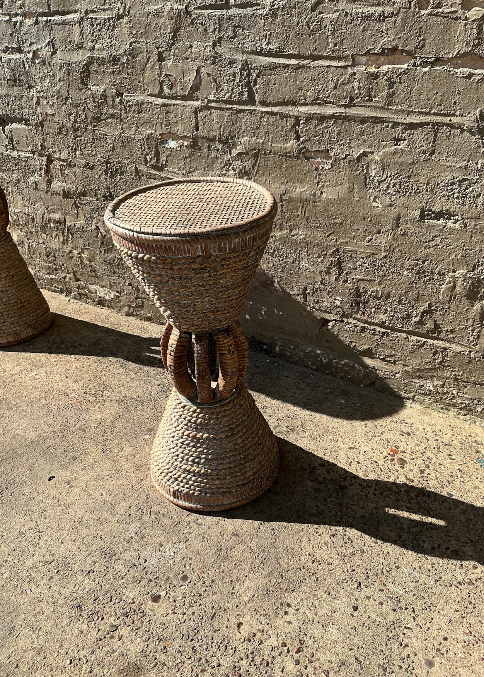 GOODWOOD Wicker Drinks Table, Small