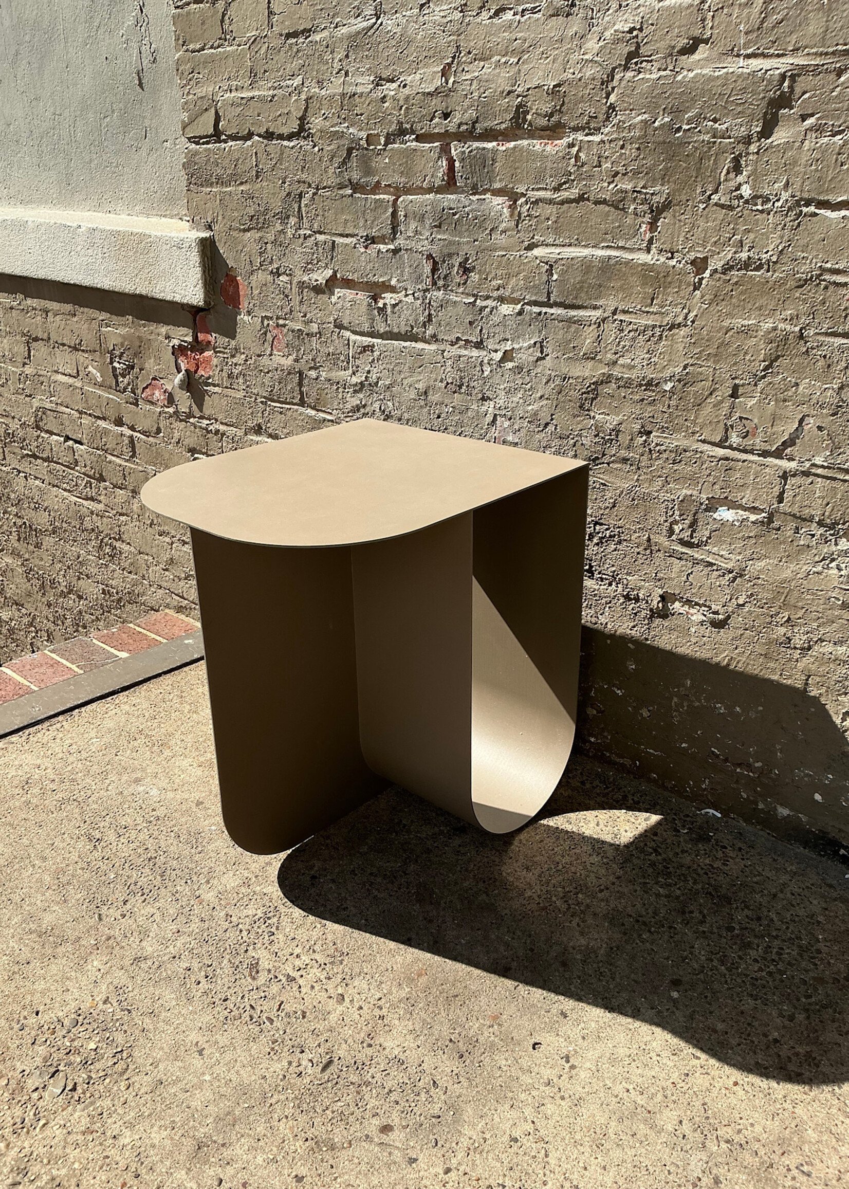 GOODWOOD Heavy Steel Postmodern Style Side Table