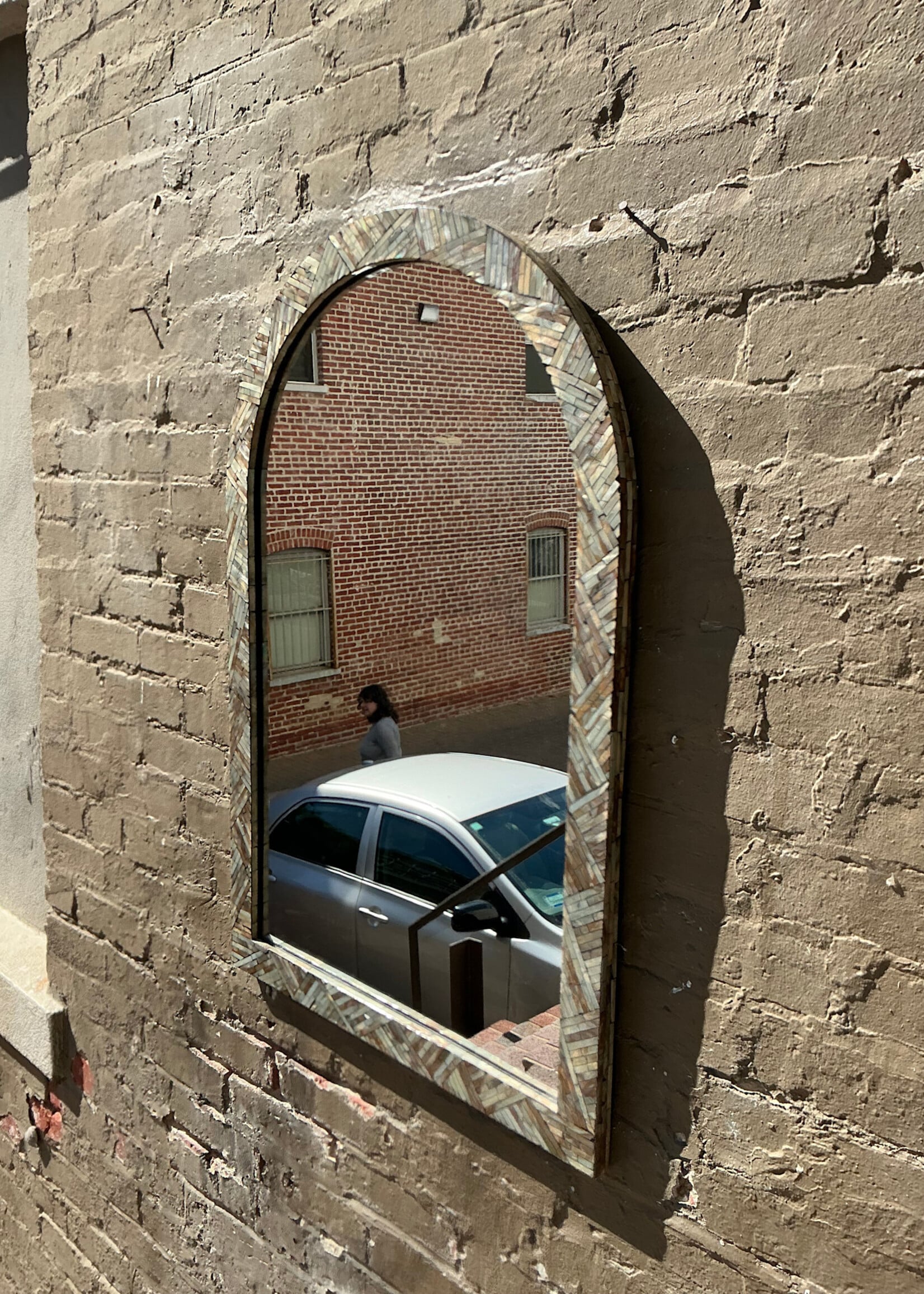 GOODWOOD Mother of Pearl Dome Top Mirror