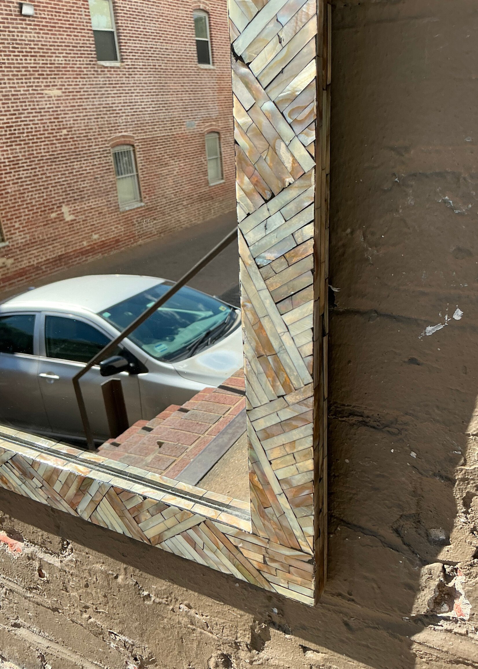 GOODWOOD Mother of Pearl Dome Top Mirror