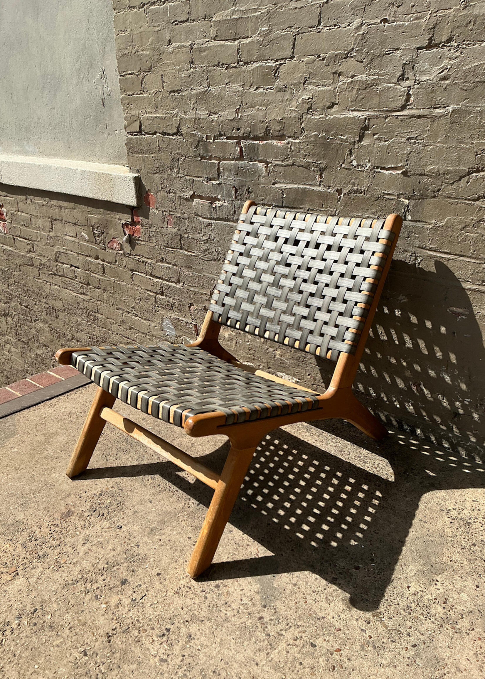 GOODWOOD Hans Wegner Style Chair with Resin Straps