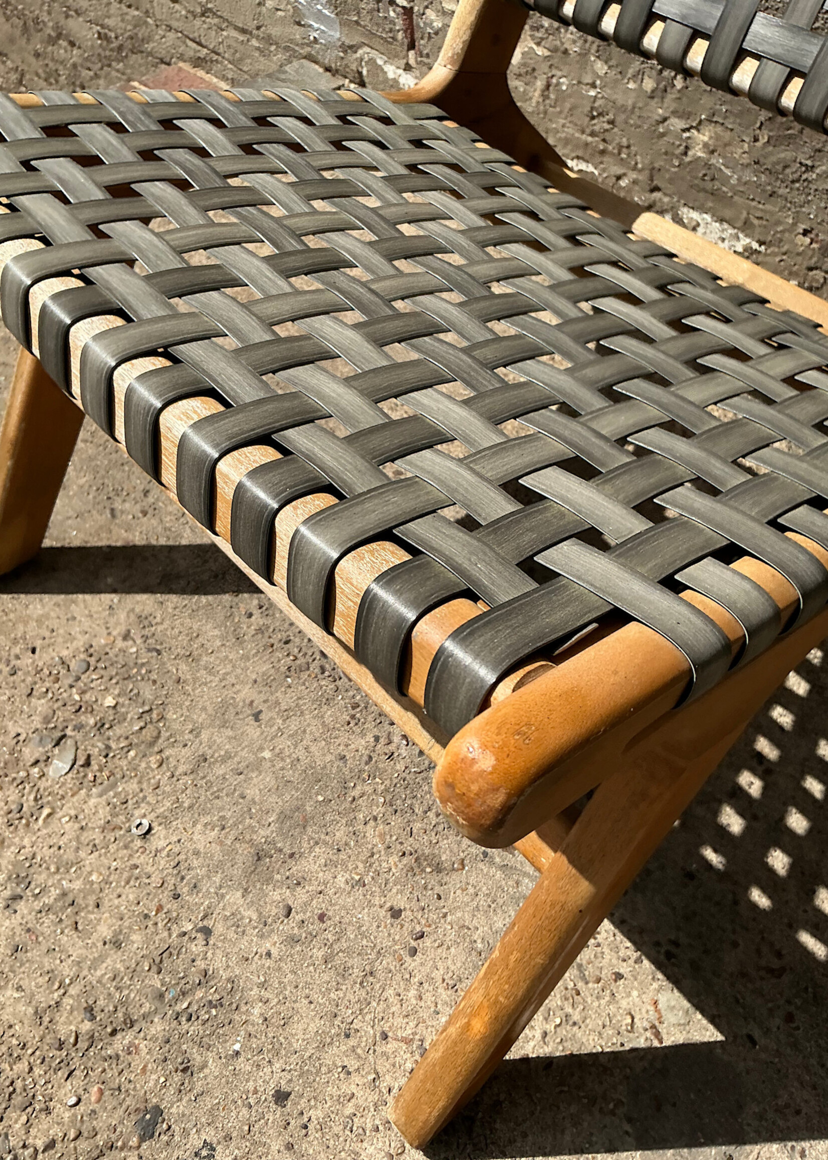 GOODWOOD Hans Wegner Style Chair with Resin Straps