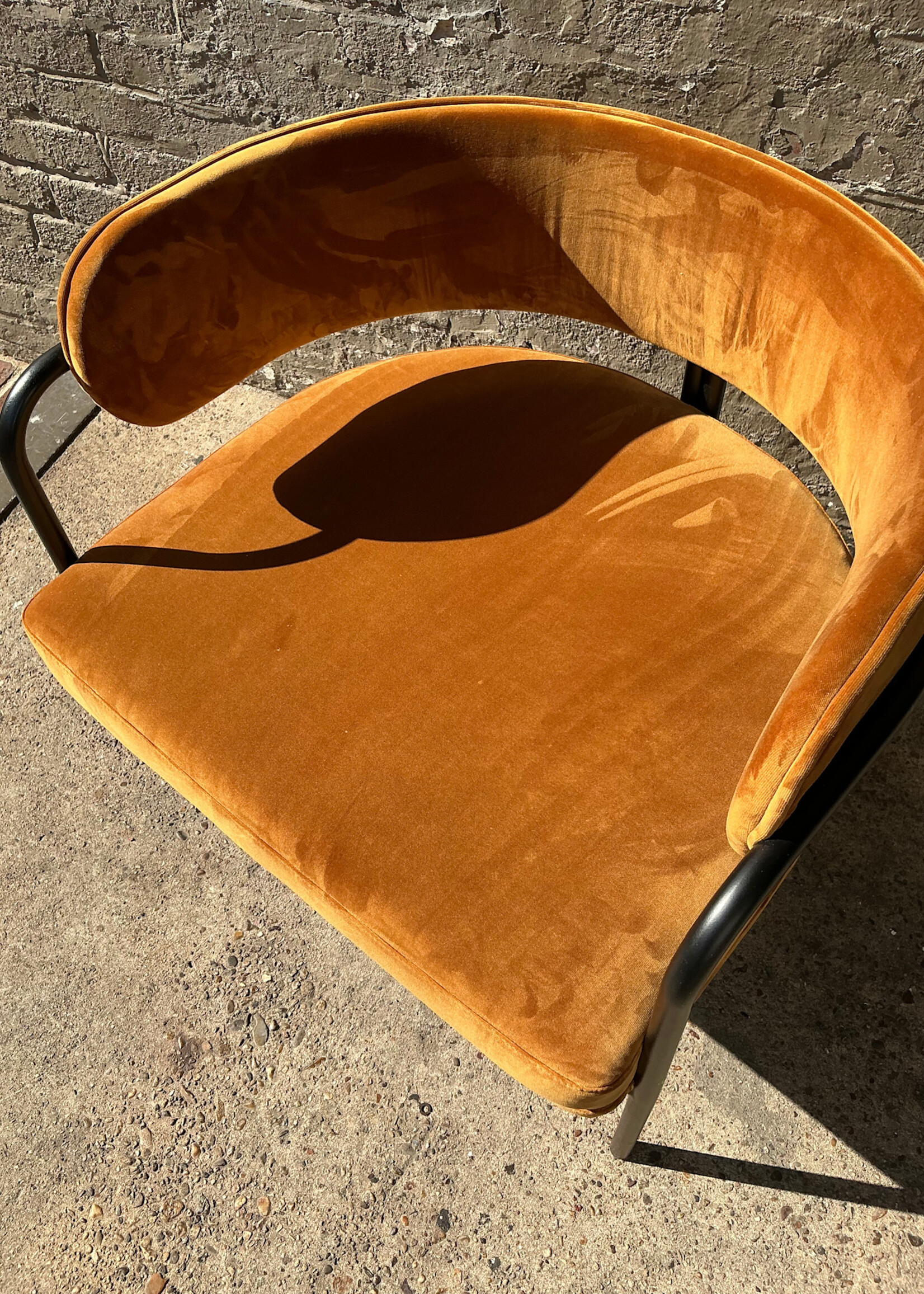 GOODWOOD MCM Style Burnt Orange Armchair