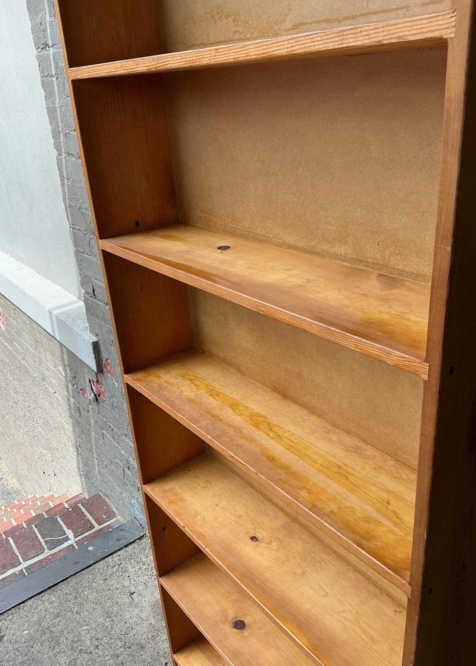 GOODWOOD Handmade Tall Pine Shelf