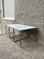 GOODWOOD Iron & Marble Postmodern Coffee Table