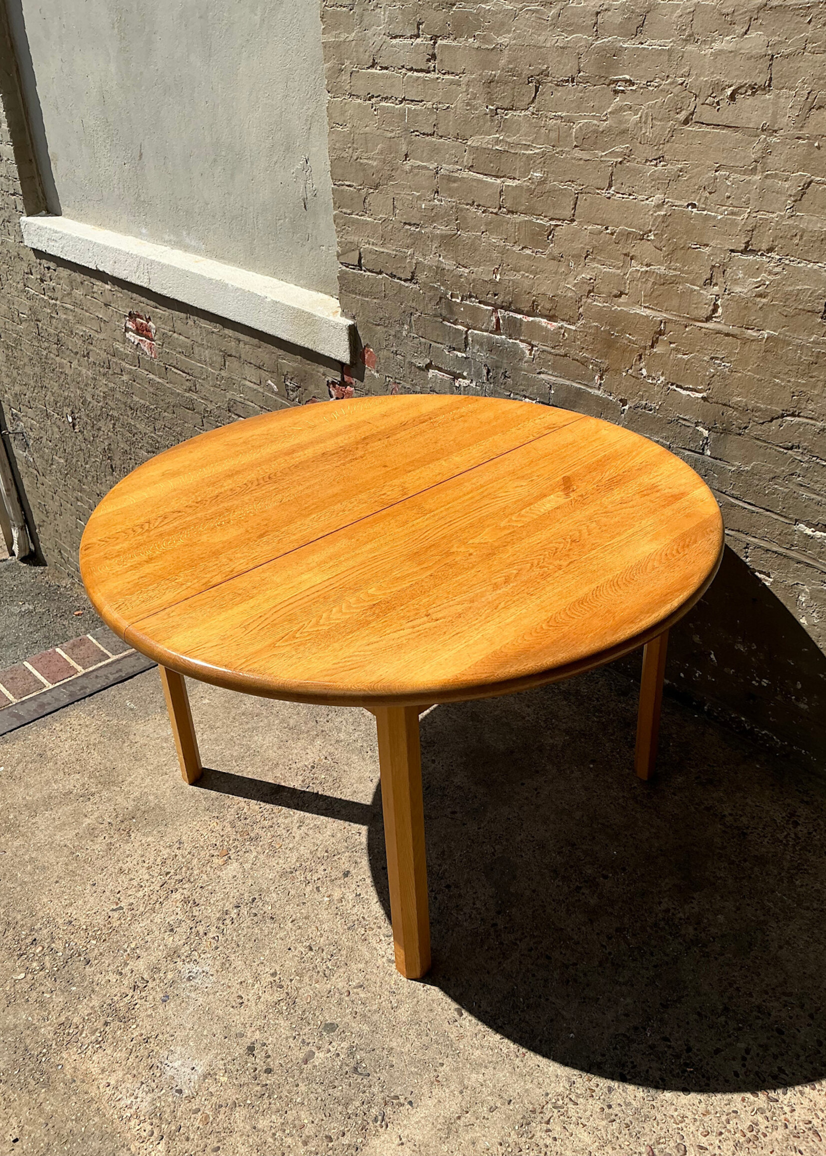 GOODWOOD Danish Modern Extension Table w/2 Leaves