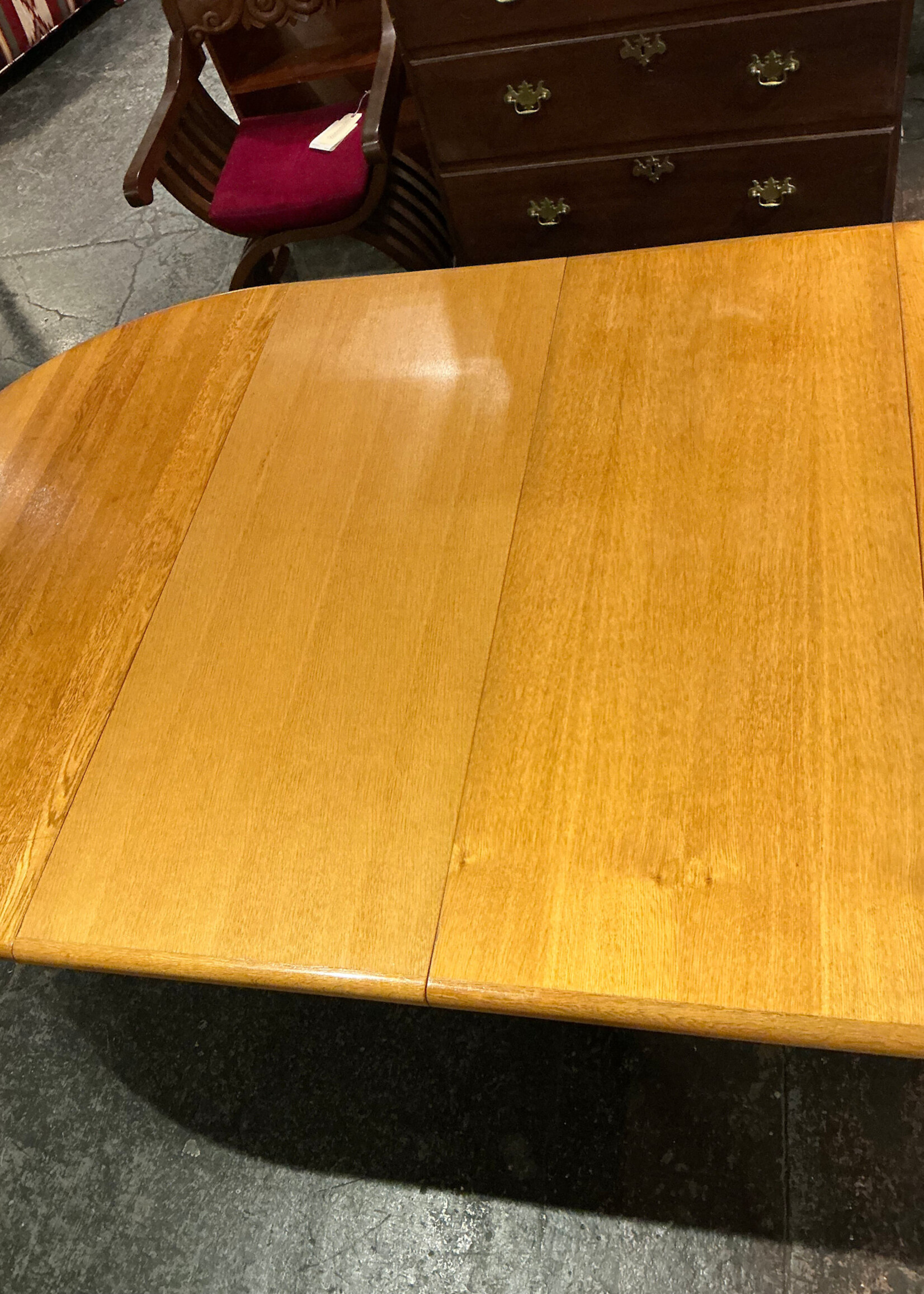GOODWOOD Danish Modern Extension Table w/2 Leaves