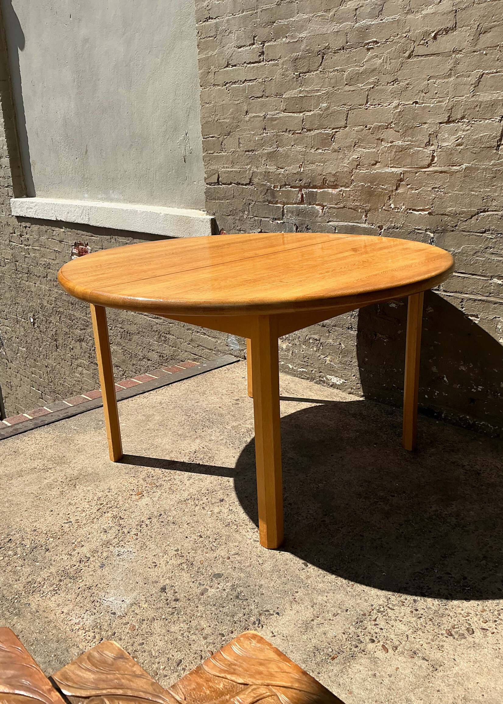 GOODWOOD Danish Modern Extension Table w/2 Leaves