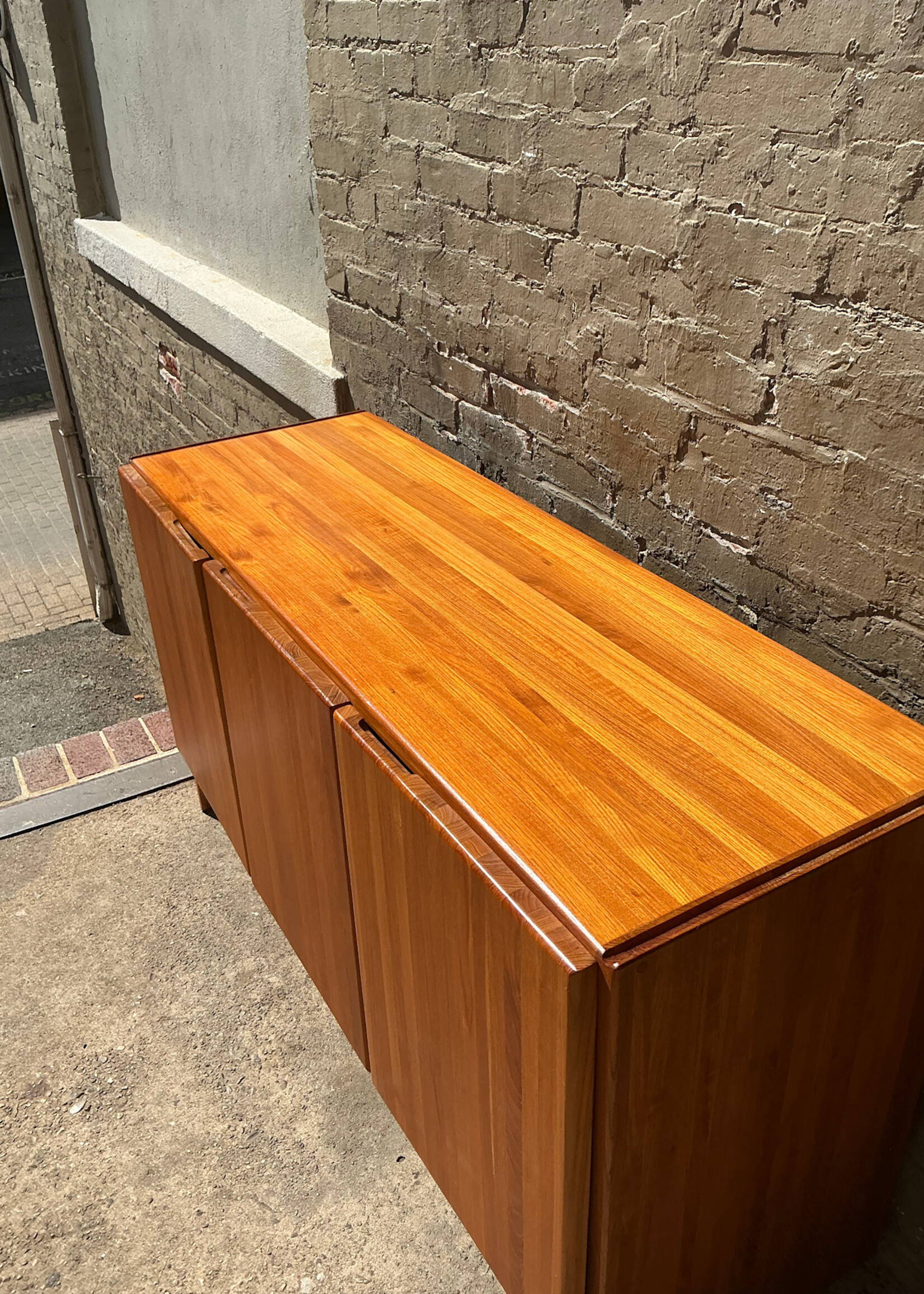 GOODWOOD MCM Solid Teak Credenza