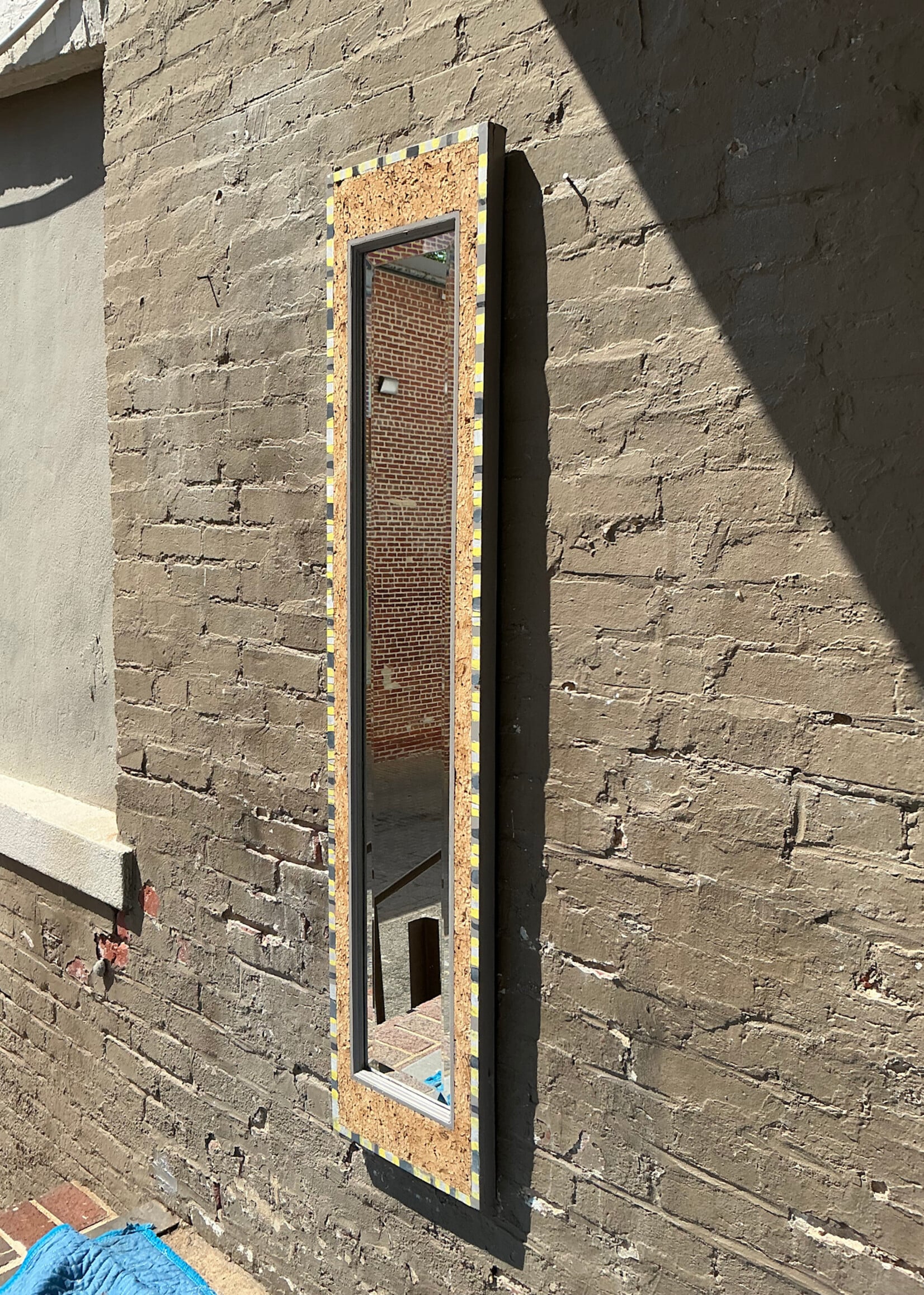 GOODWOOD Decorated Cork Pier Mirror