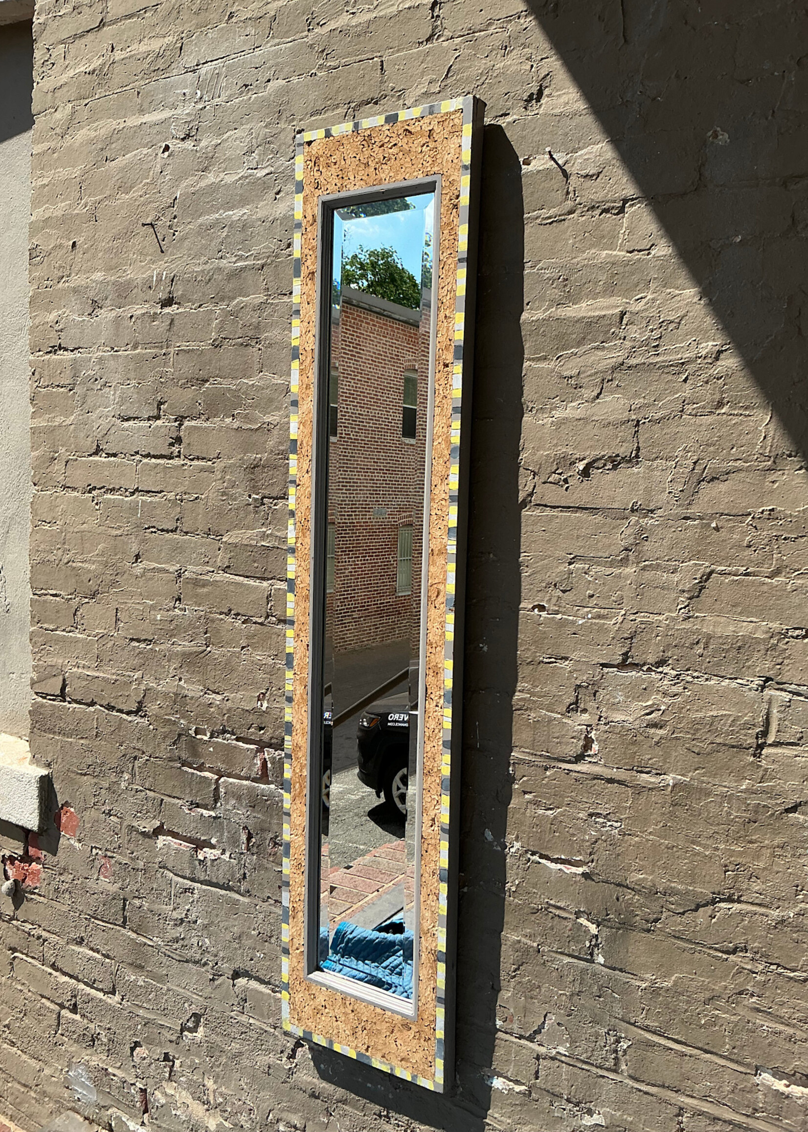 GOODWOOD Decorated Cork Pier Mirror