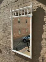 GOODWOOD Painted Faux Bamboo Mirror