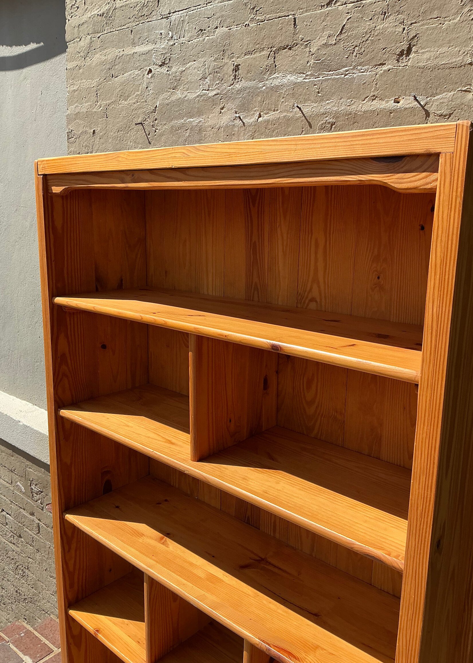 GOODWOOD Vintage Solid Pine Bookcase