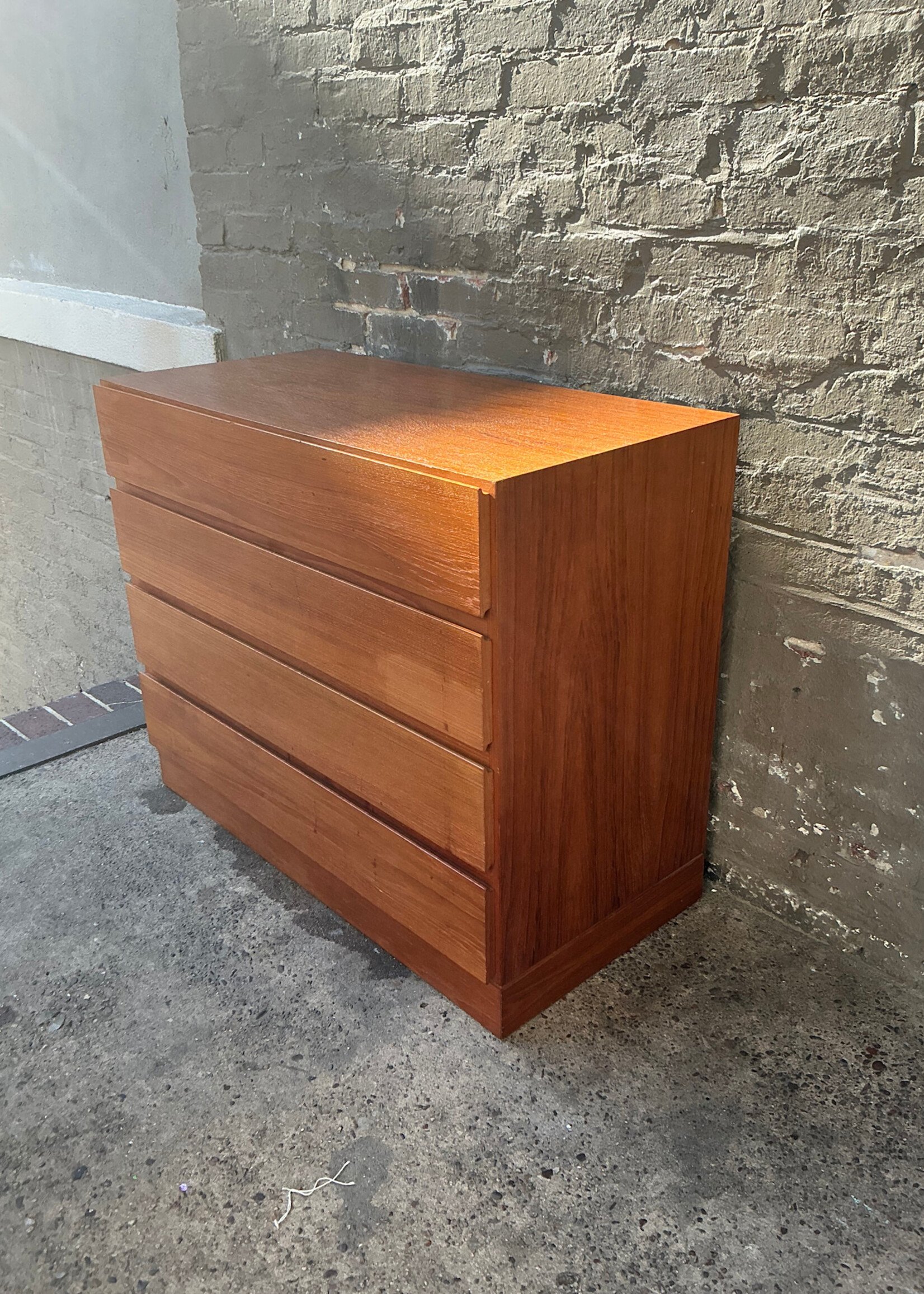 GOODWOOD Danish Modern Teak Chest of Drawers