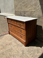 GOODWOOD Victorian Marble Top Chest