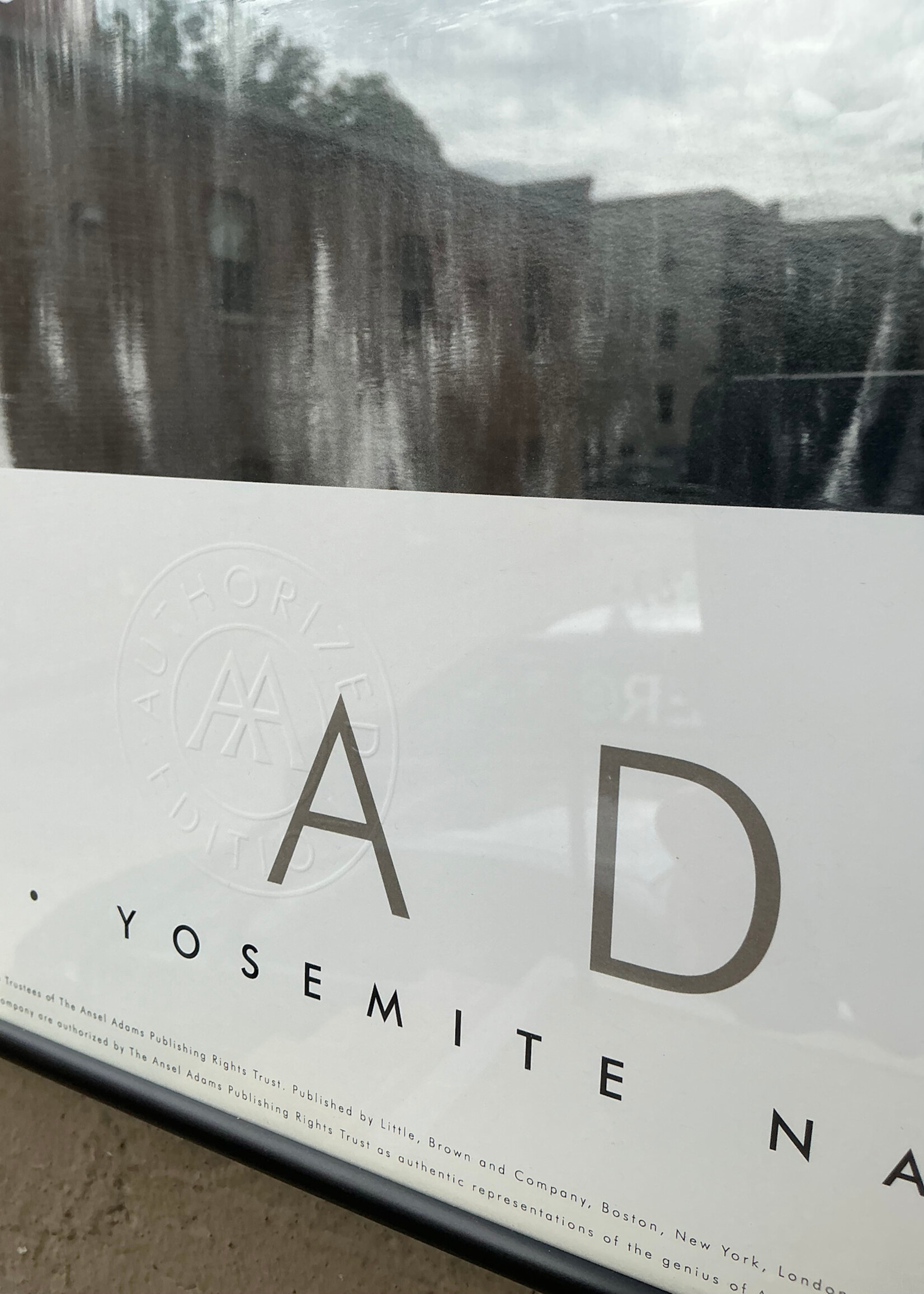 GOODWOOD Ansel Adams Poster, Authorized Edition